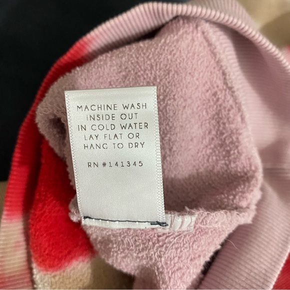 Daydreamer Flying Varsity Crewneck Sweatshirt Black Combo Soft French Terry XL - Picture 10 of 12